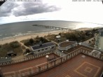 Archiv Foto Webcam Usedom: Ostseeblick an der Seebrücke Bansin 09:00