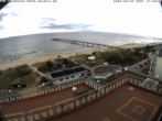 Archiv Foto Webcam Usedom: Ostseeblick an der Seebrücke Bansin 13:00