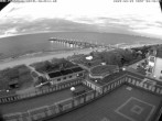 Archiv Foto Webcam Usedom: Ostseeblick an der Seebrücke Bansin 19:00