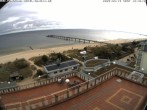Archiv Foto Webcam Usedom: Ostseeblick an der Seebrücke Bansin 11:00