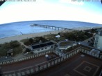 Archiv Foto Webcam Usedom: Ostseeblick an der Seebrücke Bansin 15:00