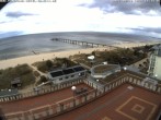 Archiv Foto Webcam Usedom: Ostseeblick an der Seebrücke Bansin 15:00