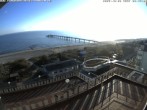 Archiv Foto Webcam Usedom: Ostseeblick an der Seebrücke Bansin 07:00