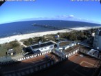 Archiv Foto Webcam Usedom: Ostseeblick an der Seebrücke Bansin 13:00