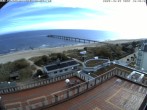 Archiv Foto Webcam Usedom: Ostseeblick an der Seebrücke Bansin 09:00