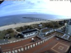 Archiv Foto Webcam Usedom: Ostseeblick an der Seebrücke Bansin 11:00