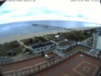 Archiv Foto Webcam Usedom: Ostseeblick an der Seebrücke Bansin 13:00