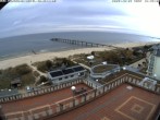 Archiv Foto Webcam Usedom: Ostseeblick an der Seebrücke Bansin 15:00