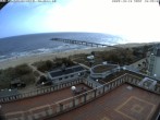 Archiv Foto Webcam Usedom: Ostseeblick an der Seebrücke Bansin 09:00
