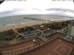 Archiv Foto Webcam Usedom: Ostseeblick an der Seebrücke Bansin 13:00