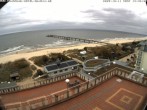 Archiv Foto Webcam Usedom: Ostseeblick an der Seebrücke Bansin 13:00