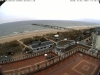 Archiv Foto Webcam Usedom: Ostseeblick an der Seebrücke Bansin 13:00