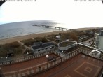 Archiv Foto Webcam Usedom: Ostseeblick an der Seebrücke Bansin 07:00