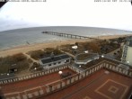 Archiv Foto Webcam Usedom: Ostseeblick an der Seebrücke Bansin 11:00