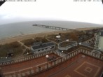 Archiv Foto Webcam Usedom: Ostseeblick an der Seebrücke Bansin 13:00