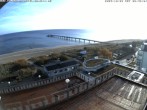 Archiv Foto Webcam Usedom: Ostseeblick an der Seebrücke Bansin 07:00