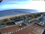 Archiv Foto Webcam Usedom: Ostseeblick an der Seebrücke Bansin 09:00