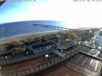 Archiv Foto Webcam Usedom: Ostseeblick an der Seebrücke Bansin 07:00