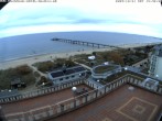 Archiv Foto Webcam Usedom: Ostseeblick an der Seebrücke Bansin 13:00