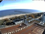 Archived image Webcam Pier Bansin at Baltic Sea - Island of Usedom 09:00