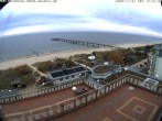 Archived image Webcam Pier Bansin at Baltic Sea - Island of Usedom 13:00