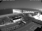 Archived image Webcam Pier Bansin at Baltic Sea - Island of Usedom 23:00