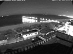 Archiv Foto Webcam Usedom: Ostseeblick an der Seebrücke Bansin 21:00