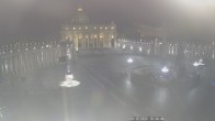 Archived image Webcam St. Peter&#39;s Square - Piazza San Pietro in the Vatican City 19:00