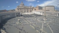 Archived image Webcam St. Peter&#39;s Square - Piazza San Pietro in the Vatican City 11:00