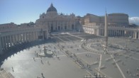 Archived image Webcam St. Peter&#39;s Square - Piazza San Pietro in the Vatican City 15:00
