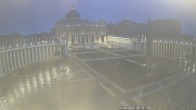 Archived image Webcam St. Peter&#39;s Square - Piazza San Pietro in the Vatican City 05:00