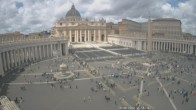 Archived image Webcam St. Peter&#39;s Square - Piazza San Pietro in the Vatican City 06:00