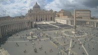 Archived image Webcam St. Peter&#39;s Square - Piazza San Pietro in the Vatican City 08:00