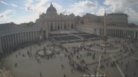 Archived image Webcam St. Peter&#39;s Square - Piazza San Pietro in the Vatican City 10:00