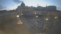 Archived image Webcam St. Peter&#39;s Square - Piazza San Pietro in the Vatican City 14:00