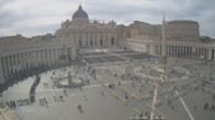 Archived image Webcam St. Peter&#39;s Square - Piazza San Pietro in the Vatican City 15:00