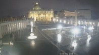 Archived image Webcam St. Peter&#39;s Square - Piazza San Pietro in the Vatican City 22:00