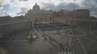 Archived image Webcam St. Peter&#39;s Square - Piazza San Pietro in the Vatican City 17:00