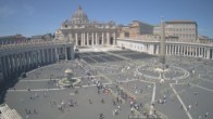 Archiv Foto Webcam Petersplatz und Petersdom, Vatikanstadt - Piazza San Pietro 12:00