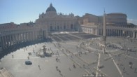 Archiv Foto Webcam Petersplatz und Petersdom, Vatikanstadt - Piazza San Pietro 16:00