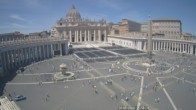 Archiv Foto Webcam Petersplatz und Petersdom, Vatikanstadt - Piazza San Pietro 12:00