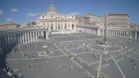 Archived image Webcam St. Peter&#39;s Square - Piazza San Pietro in the Vatican City 04:00