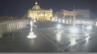 Archived image Webcam St. Peter&#39;s Square - Piazza San Pietro in the Vatican City 03:00