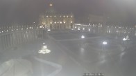 Archiv Foto Webcam Petersplatz und Petersdom, Vatikanstadt - Piazza San Pietro 23:00