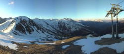 Archiv Foto Webcam Panoramablick Tscheyeck 05:00