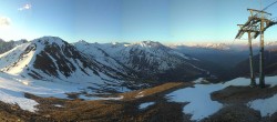 Archiv Foto Webcam Panoramablick Tscheyeck 05:00