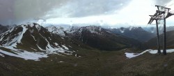 Archiv Foto Webcam Panoramablick Tscheyeck 19:00