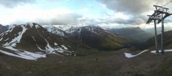 Archiv Foto Webcam Panoramablick Tscheyeck 19:00