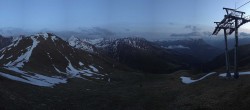 Archiv Foto Webcam Panoramablick Tscheyeck 21:00