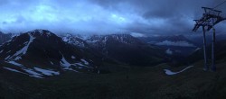 Archiv Foto Webcam Panoramablick Tscheyeck 21:00